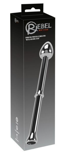 Rebel Vibrating Prostata Stimulator: Metal Milking Stick