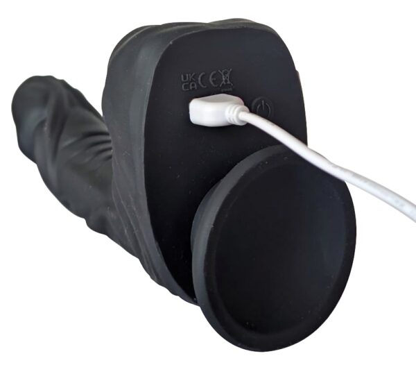 Naked Addiction 8,6" Rotating & Thrusting Vibrating Dong – Bild 8