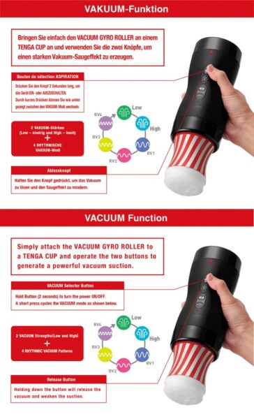 TENGA Vacuum Gyro Roller – Bild 3