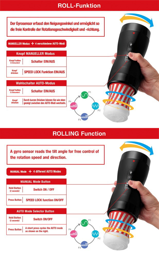 TENGA Vacuum Gyro Roller – Bild 4