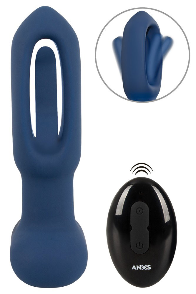 Alternative view of ANOS RC Flicking Tongue Butt Plug