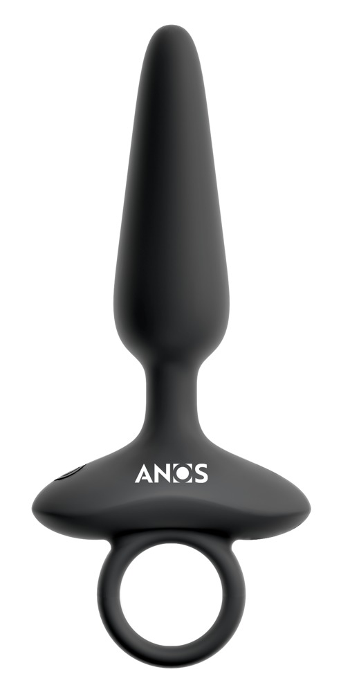 Alternative view of ANOS Flexible Butt Plug with Vibrations