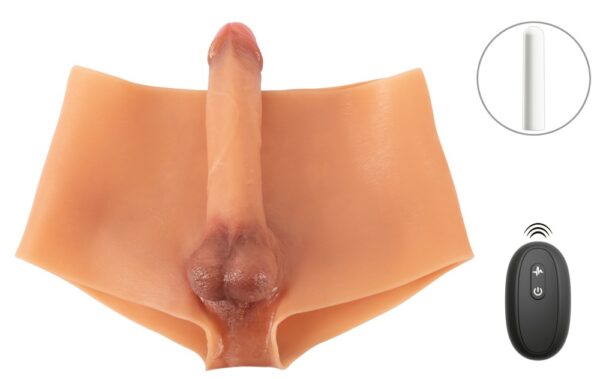 Alternative view of You2Toys Ultra Realistic Vibrating Penis Pants