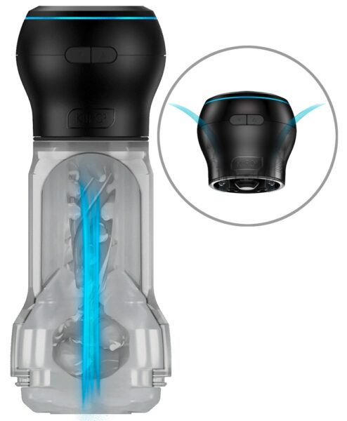 Alternative view of Kiiroo Feel Pocket Stroker Crystal + PowerBlow