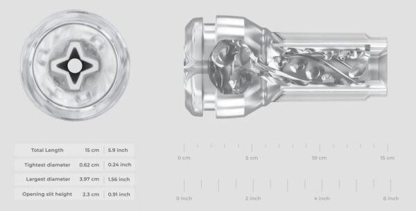 Kiiroo Feel Pocket Stroker Crystal + PowerBlow – Bild 7