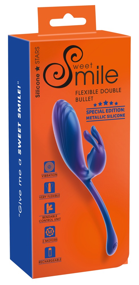 Sweet Smile Flexible Double Bullet