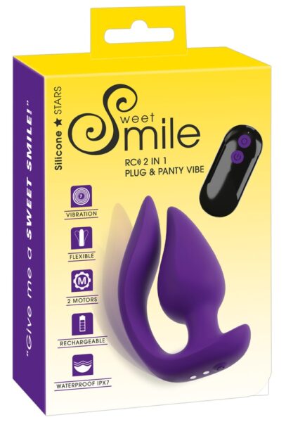 Sweet Smile RC 2 in 1 Plug & Panty Vibe