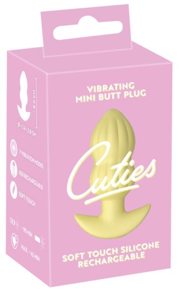Cuties Vibrating Mini Butt Plug