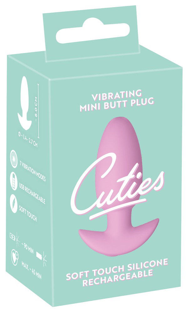 Cuties Vibrating Mini Butt Plug