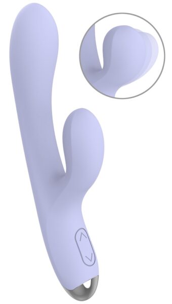 Alternative view of beau coeur RIVANO Curved Rabbit Vibrator