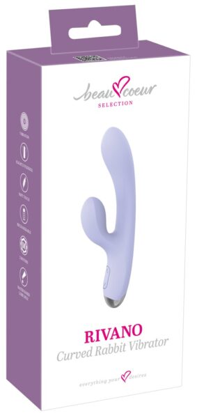 beau coeur RIVANO Curved Rabbit Vibrator
