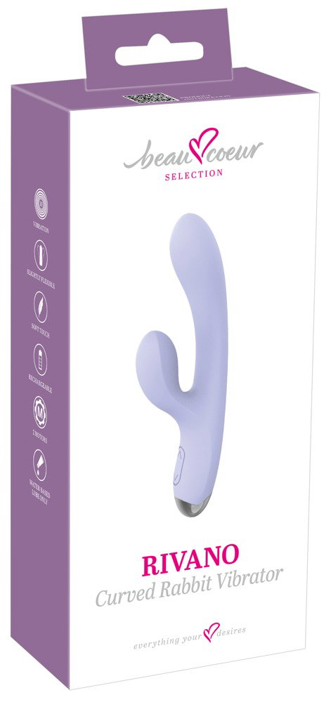 beau coeur RIVANO Curved Rabbit Vibrator