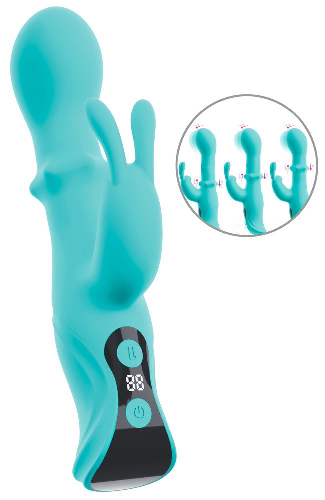 beau coeur ORIVEN Slide Ring Rabbit Vibrator – Bild 2