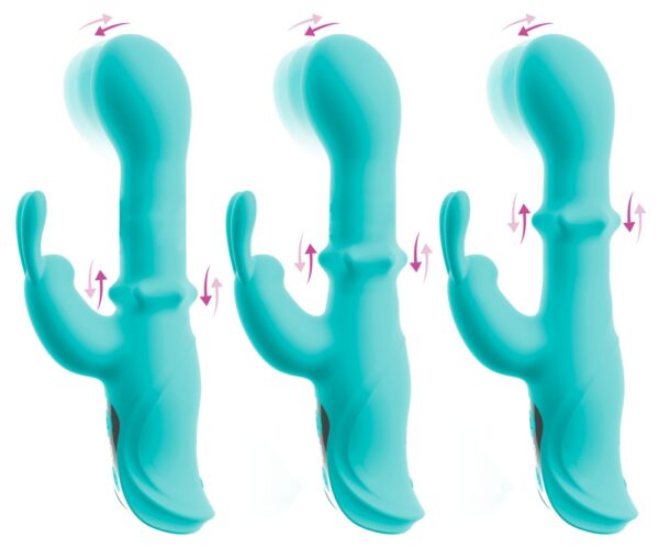 beau coeur ORIVEN Slide Ring Rabbit Vibrator – Bild 8