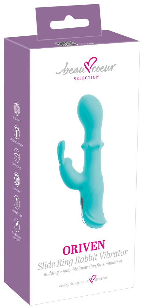 beau coeur ORIVEN Slide Ring Rabbit Vibrator