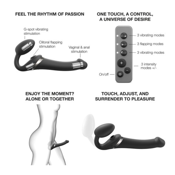 strap-on-me Multi Orgasm Bendable Strap-On – Bild 8