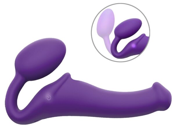 Alternative view of strap-on-me Vibrating Bendable Strap-On