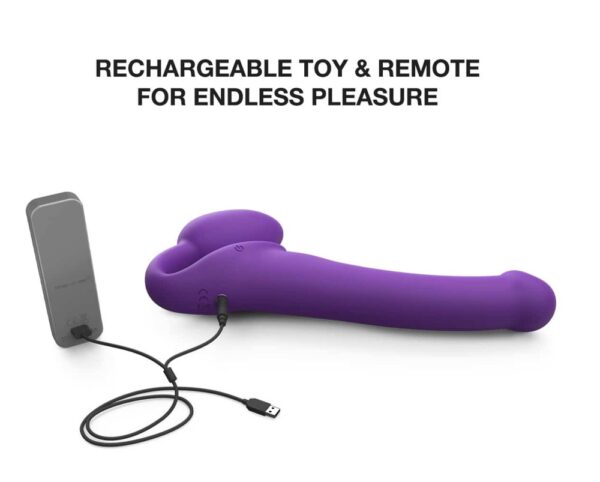 strap-on-me Vibrating Bendable Strap-On – Bild 5