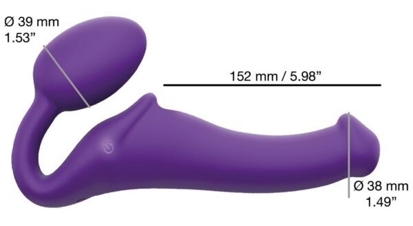 strap-on-me Vibrating Bendable Strap-On – Bild 7