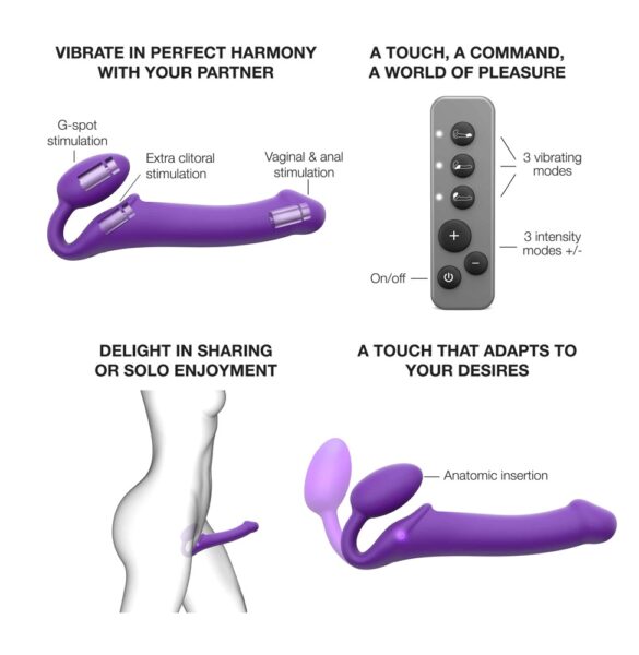 strap-on-me Vibrating Bendable Strap-On – Bild 8