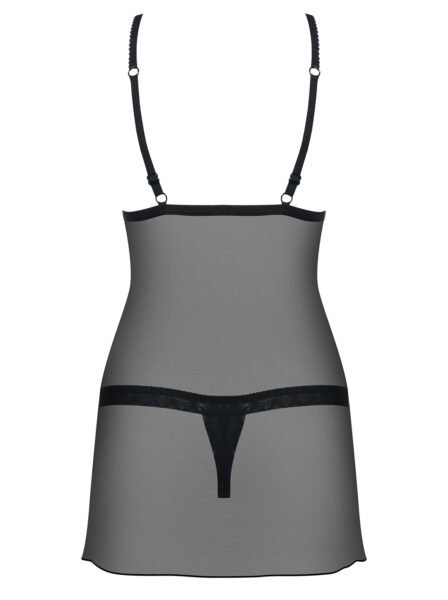 Obsessive 865-CHE-1 Chemise schwarz – Bild 6
