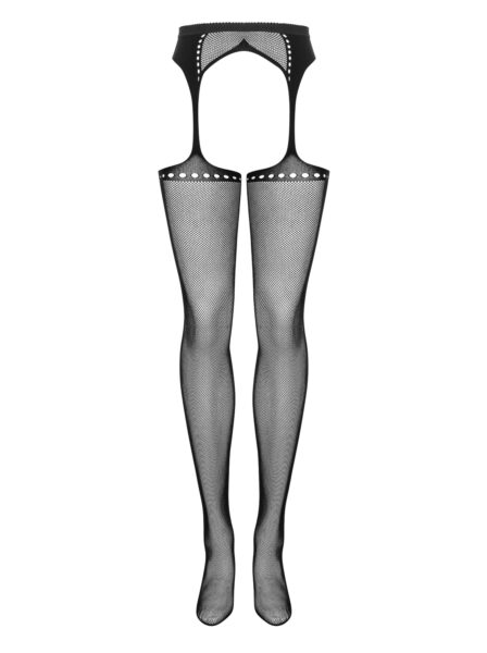 Obsessive Garter Stockings S314 schwarz – Bild 4