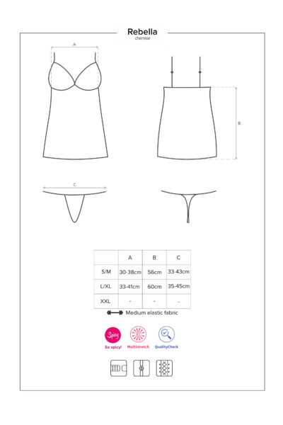 Obsessive Redella Chemise – Bild 7