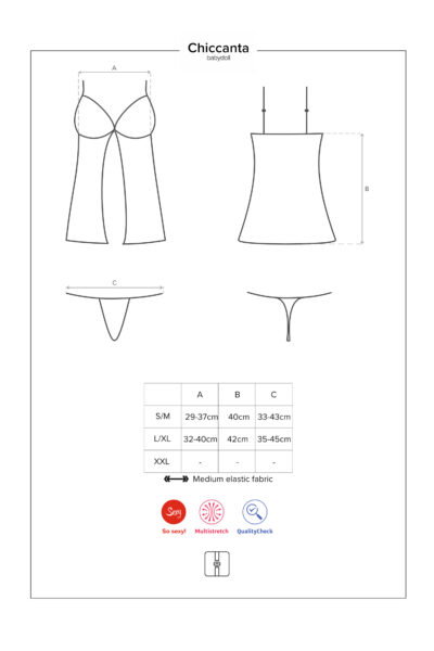 Obsessive Chiccanta Babydoll – Bild 7