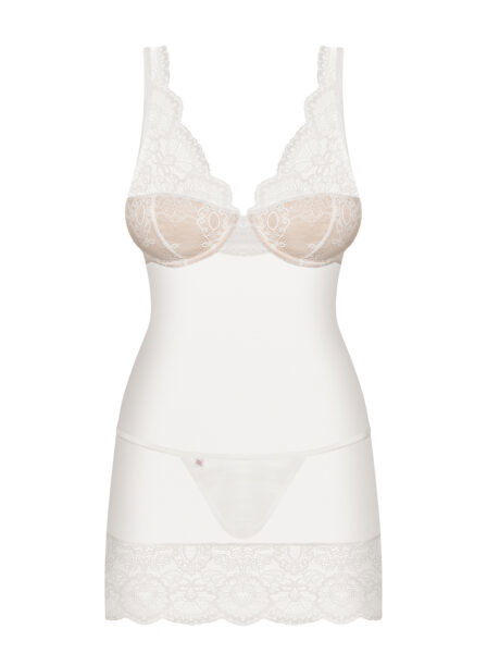 Obsessive 853-CHE-2 Chemise weiß – Bild 5