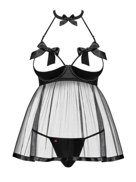 Obsessive Delishya Babydoll schwarz – Bild 5