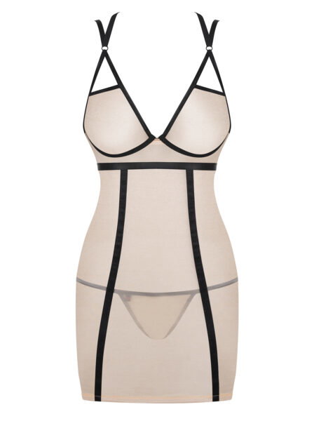 Obsessive Nudelia Chemise nude – Bild 5