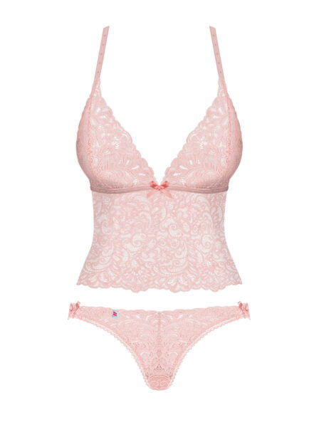 Obsessive Delicanta Top & Panties rosa – Bild 5