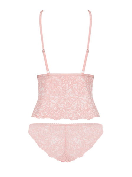 Obsessive Delicanta Top & Panties rosa – Bild 6