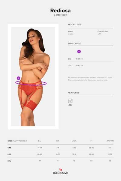 Obsessive Rediosa Garter Belt – Bild 7