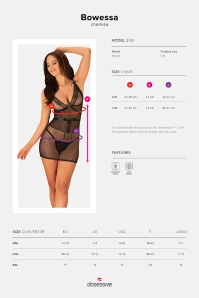Obsessive Bowessa Chemise – Bild 7