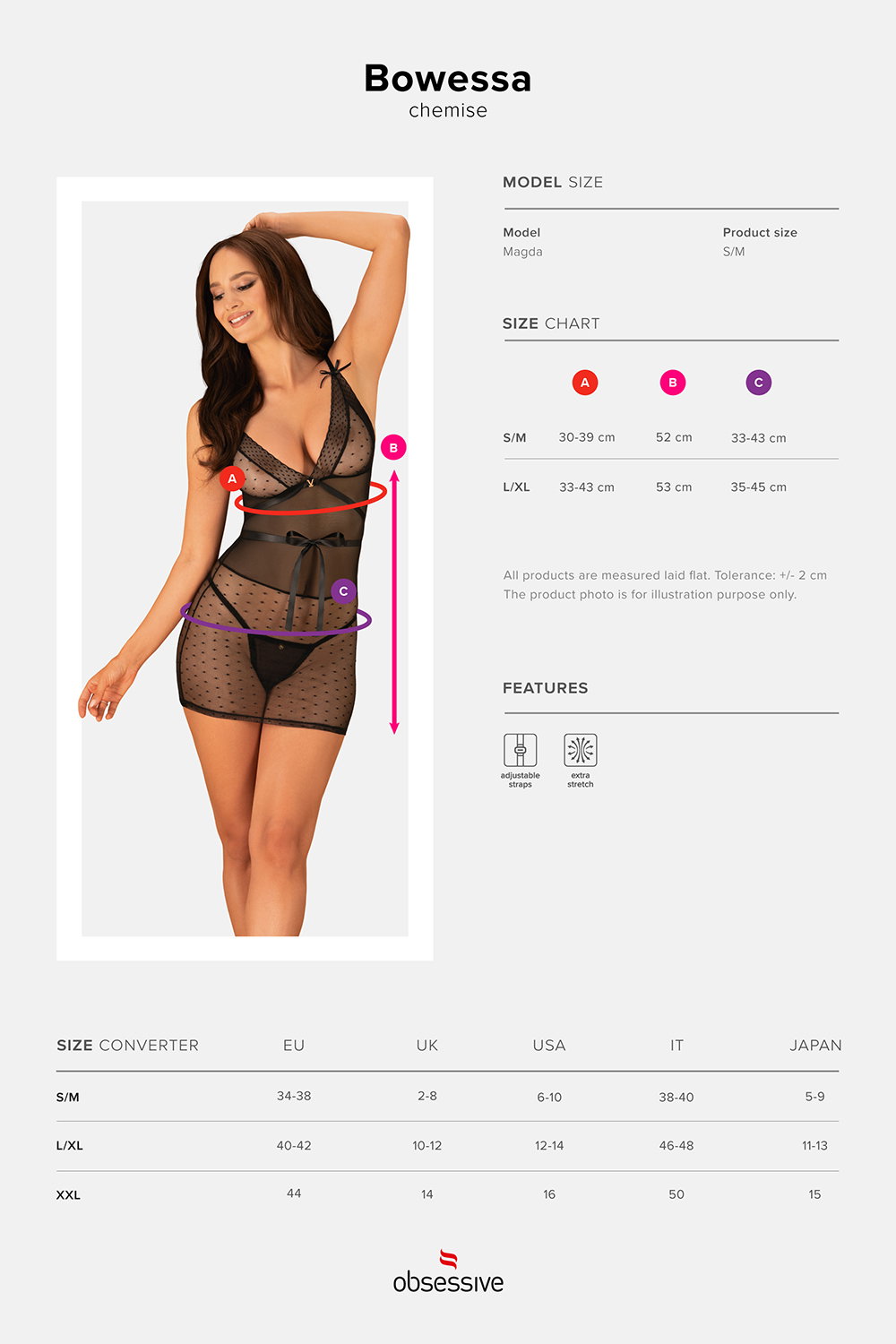 Obsessive Bowessa Chemise – Bild 7