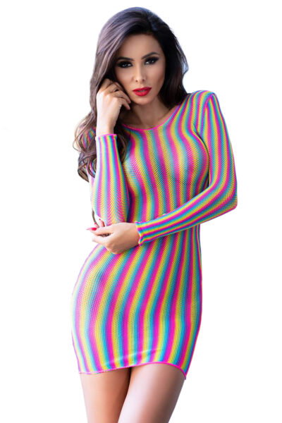 Chilirose Minikleid CR4334 multicolour – Bild 6