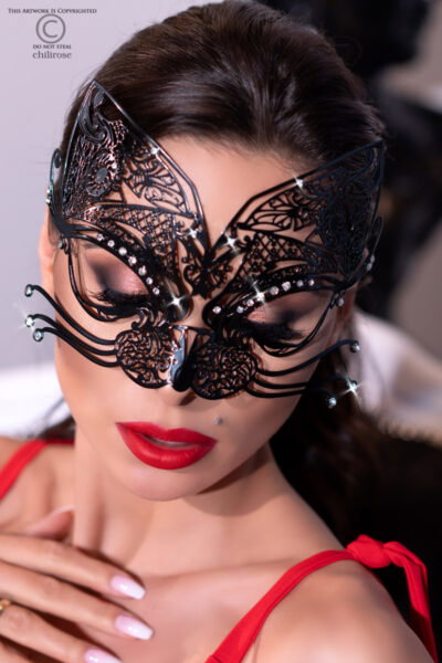 Alternative view of Chilirose Mysterious Chili Mask CR4326