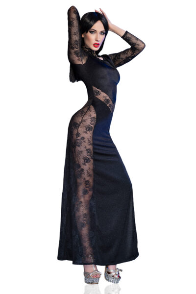 Chilirose Cocktailkleid CR4408 schwarz – Bild 4