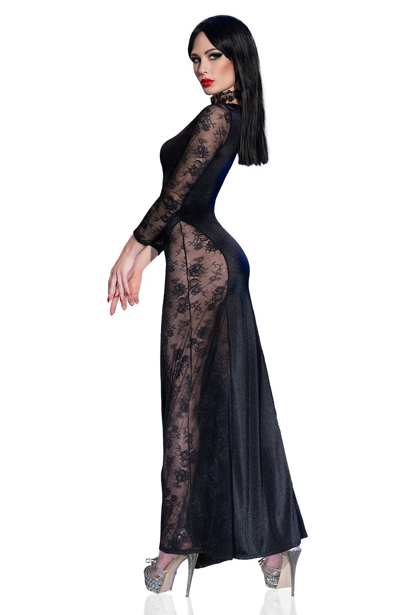 Chilirose Cocktailkleid CR4408 schwarz – Bild 5