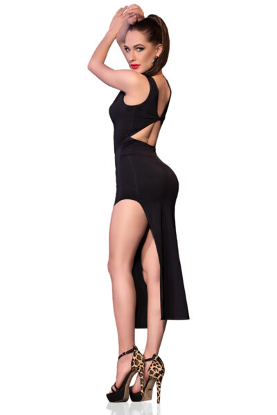 Chilirose Langes Kleid CR4441 schwarz – Bild 4