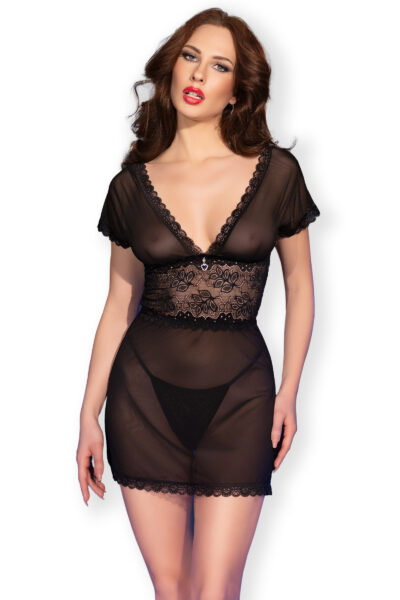 Chilirose Babydoll CR4830 schwarz – Bild 3