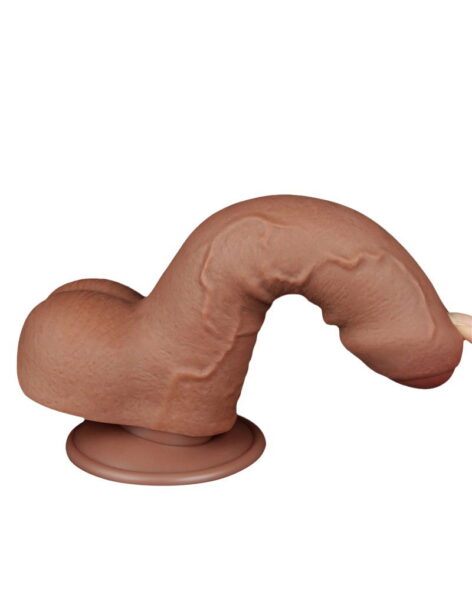 LOVETOY SLIDING DILDO 18,3 CM BRAUN 10067 – Bild 8