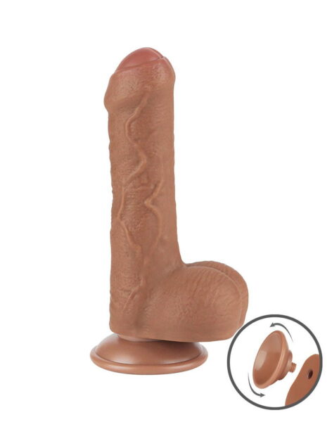 LOVETOY SLIDING DILDO 18,3 CM BRAUN 10067 – Bild 12