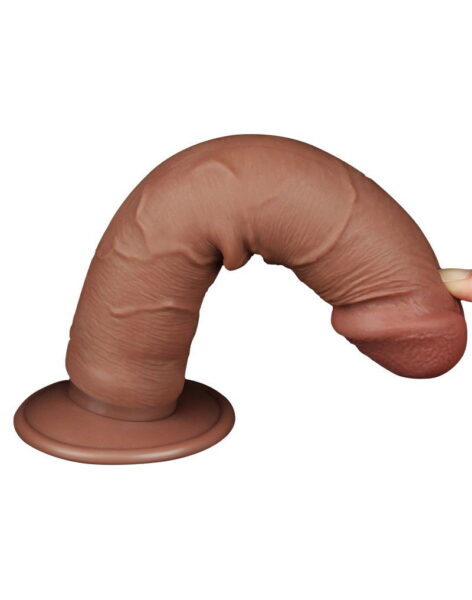 LOVETOY SLIDING SKIN DILDO 20 CM BRAUN 10072 – Bild 10