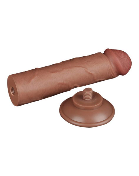 LOVETOY SLIDING SKIN DILDO 20 CM BRAUN 10072 – Bild 11