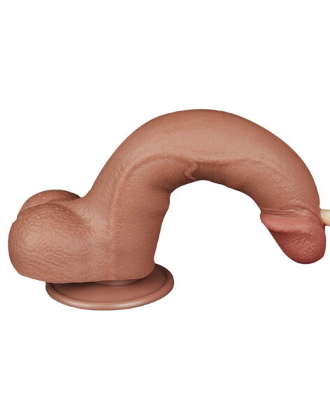 LOVETOY SLIDING SKIN DILDO 20 CM BRAUN 10074 – Bild 10