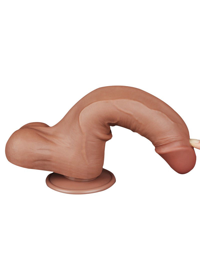 LOVETOY SLIDING SKIN DILDO 202CM BRAUN 10075 – Bild 10
