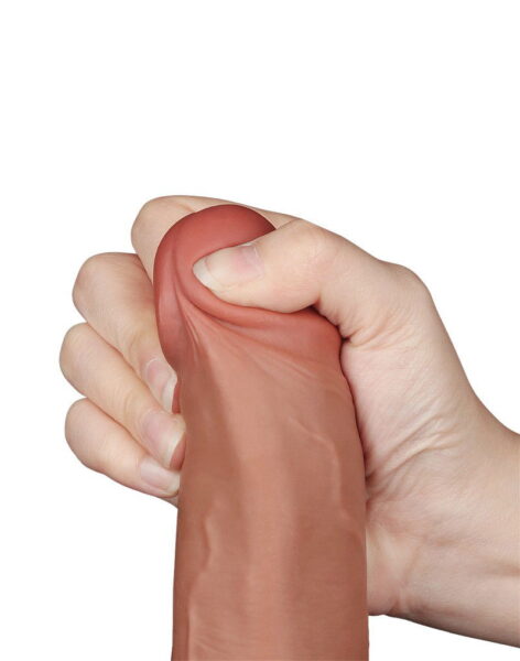 LOVETOY SLIDING SKIN DILDO 2 CM BRAUN 10074 – Bild 11