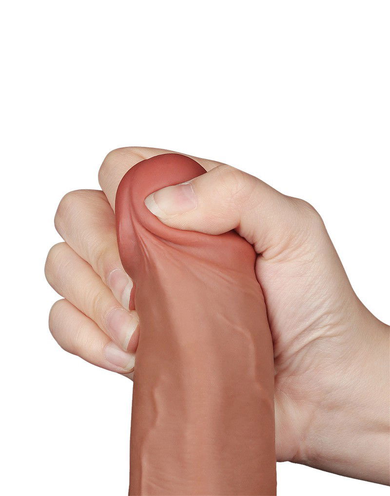 LOVETOY SLIDING SKIN DILDO 2 CM BRAUN 10074 – Bild 11